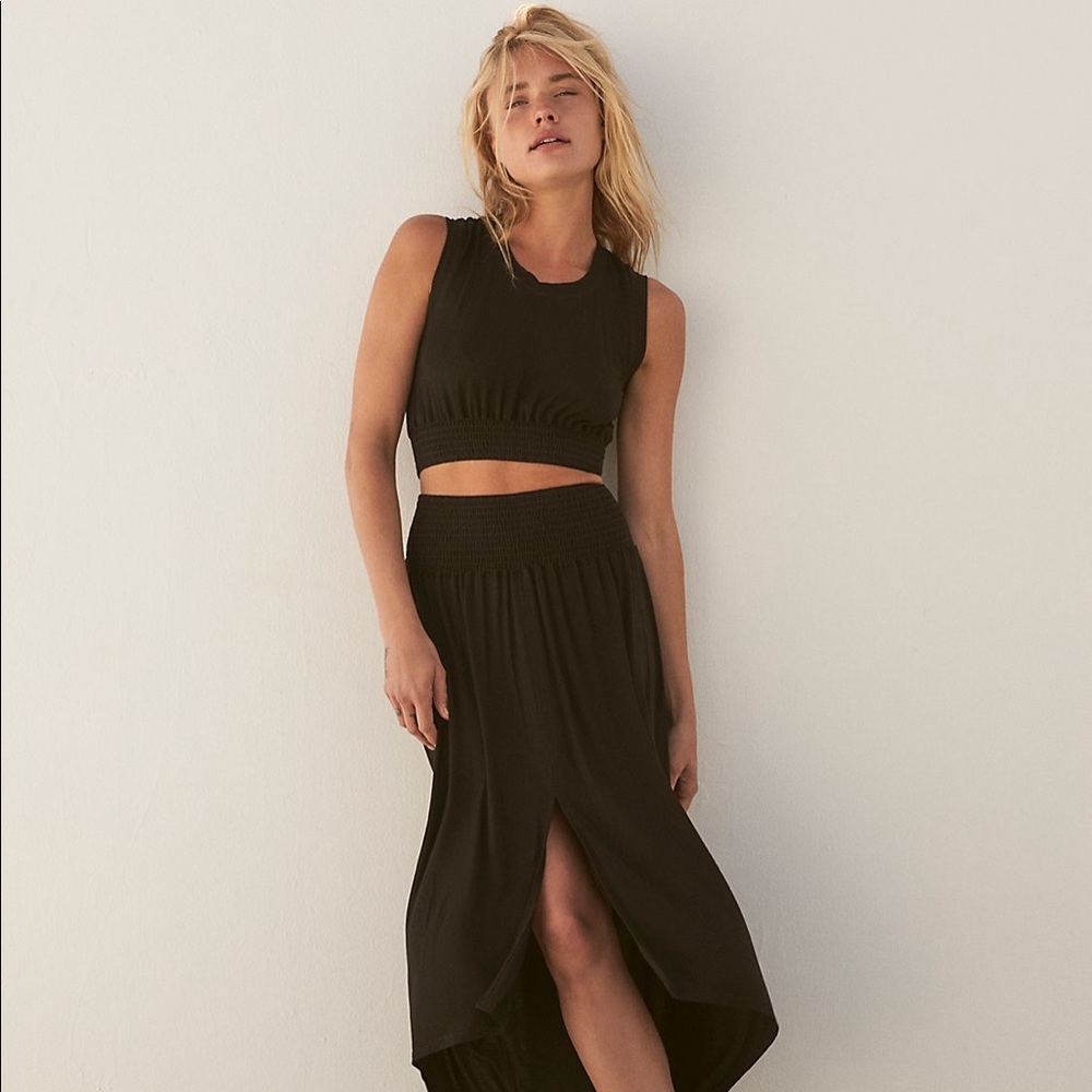 Free People Morning Side Set (Skirt + Top)